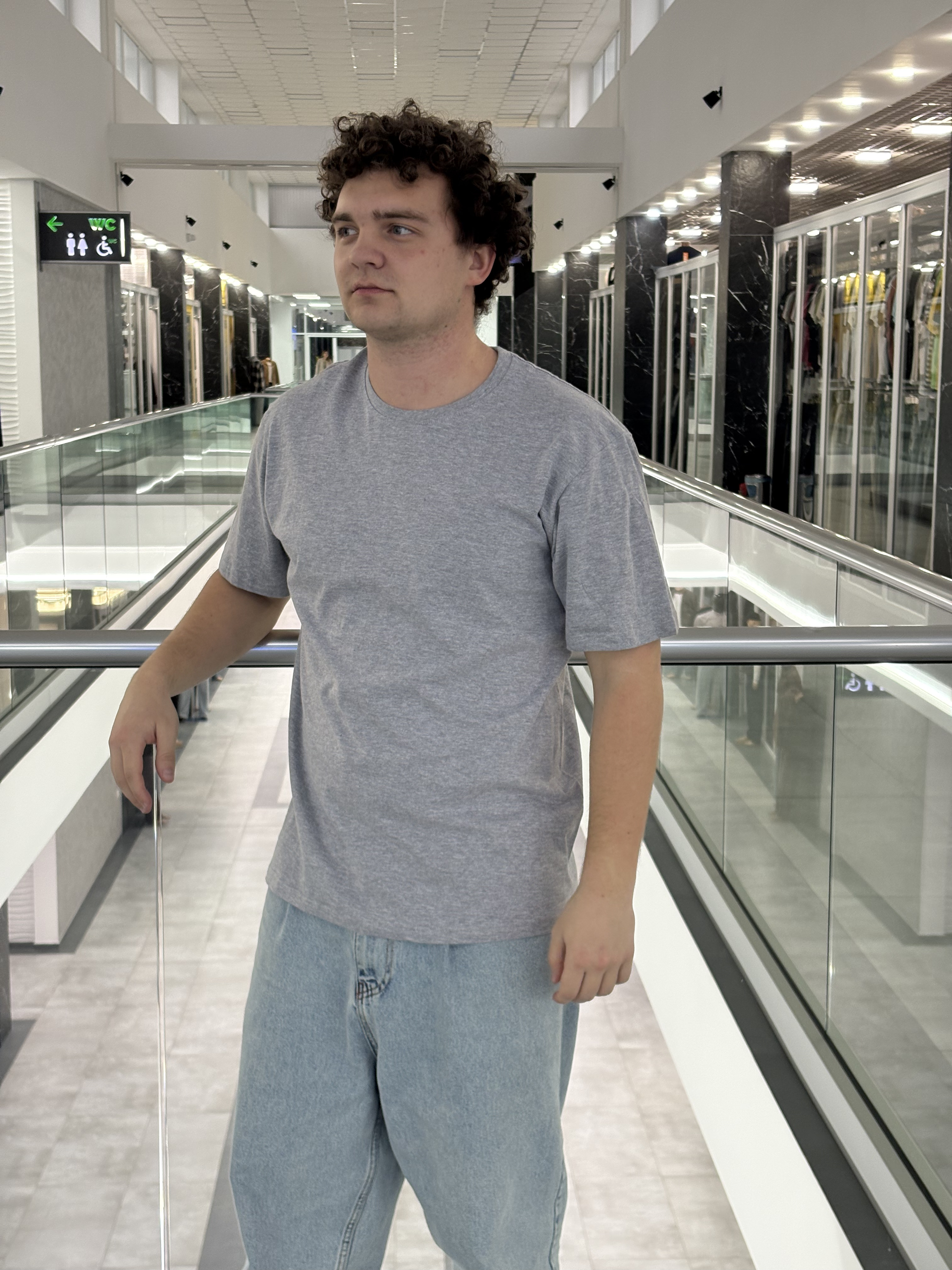 Серая футболка streetwear Тирасполь