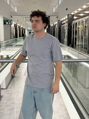 Серая футболка streetwear Тирасполь
